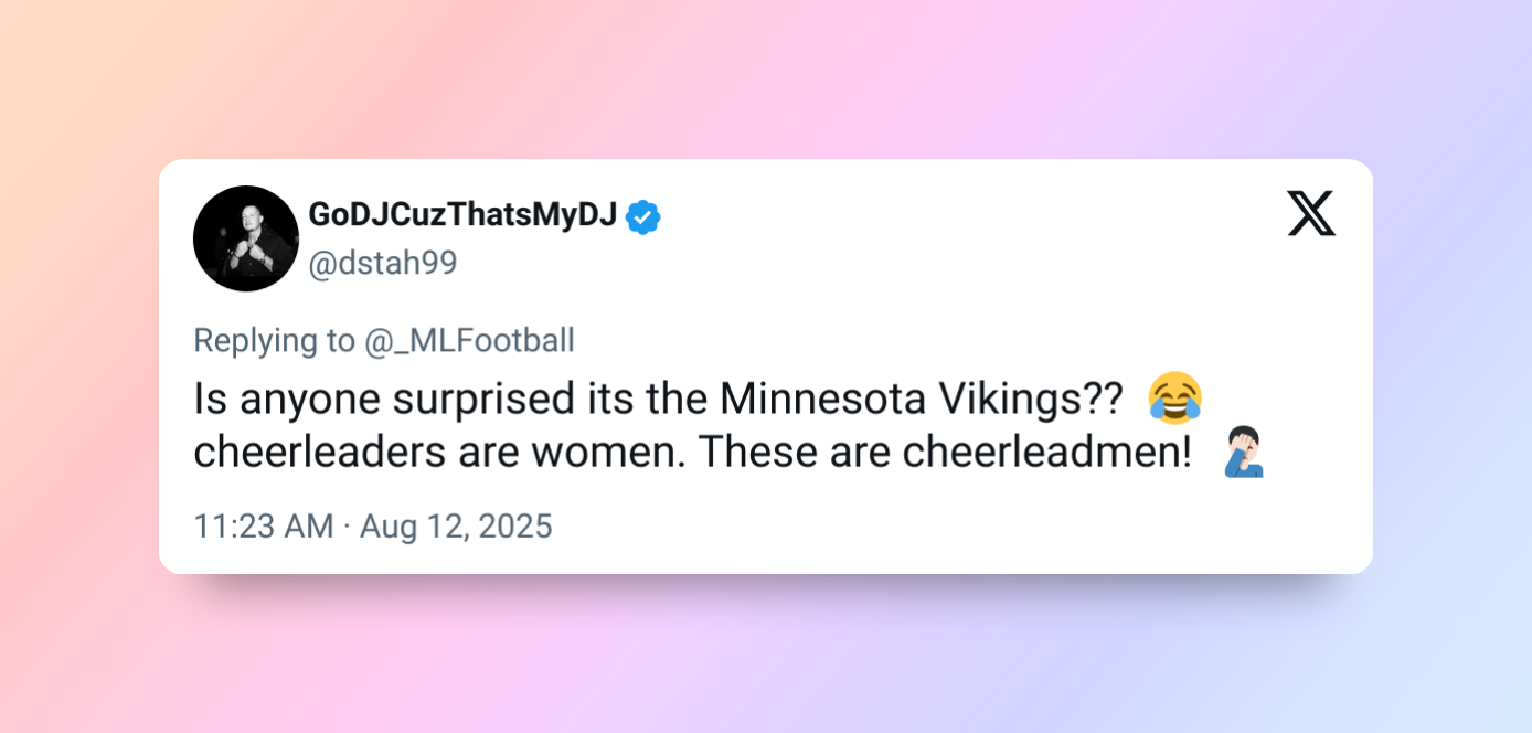 The Vikings tweets