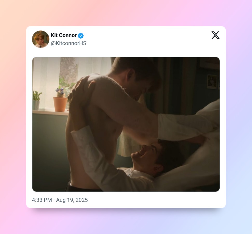 Kit Connor and Joe Locke