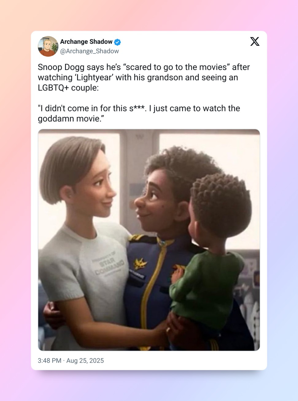 Snoop Dogg on Lightyear