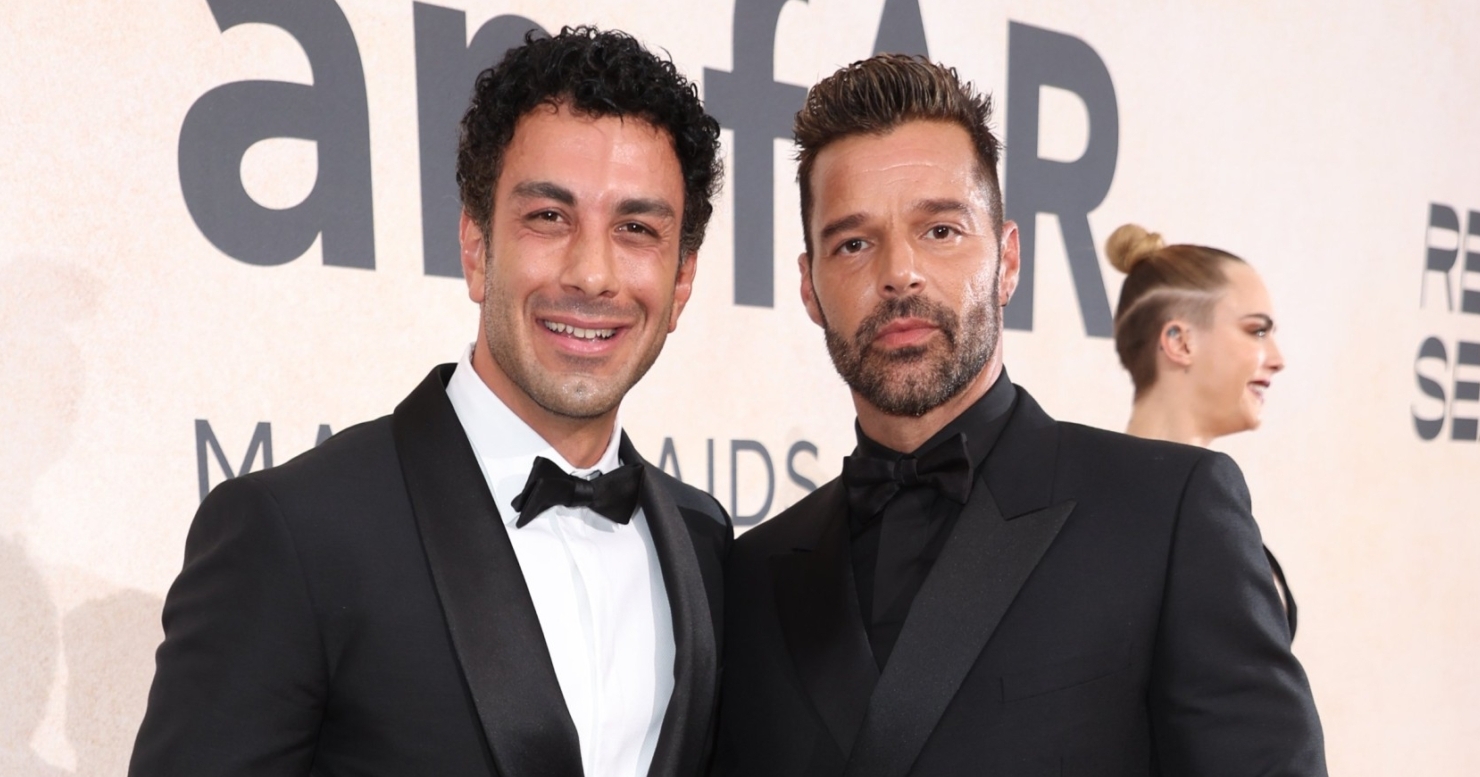 Jwan Yosef and Ricky Martin,