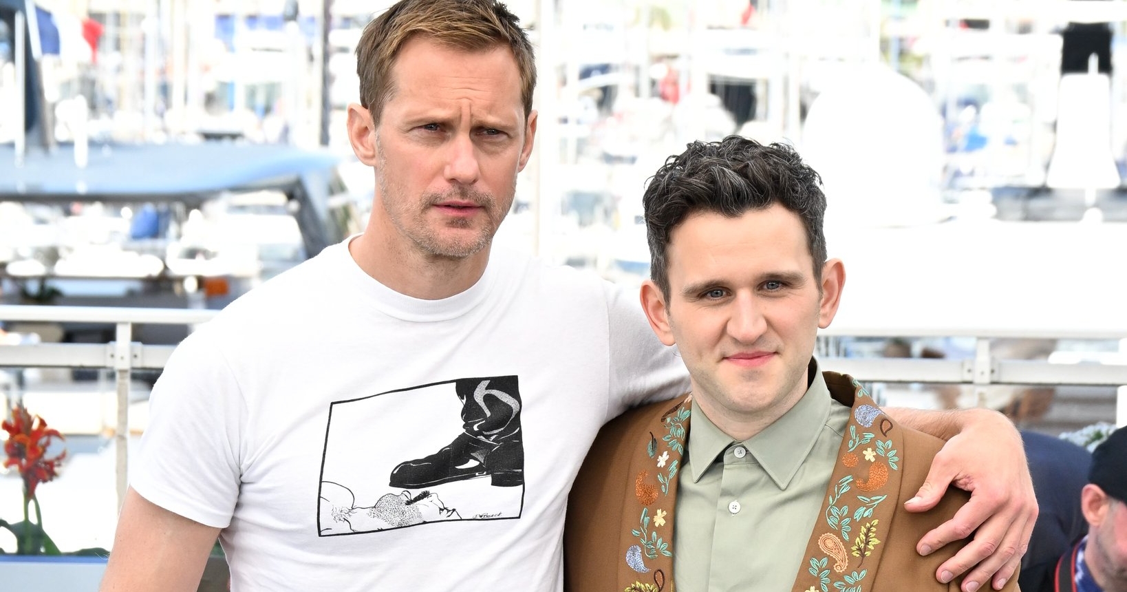 Alexander Skarsgård and Harry Melling
