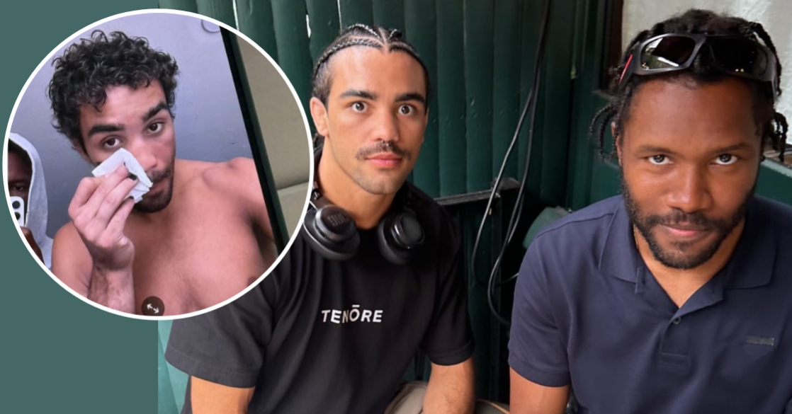 Peyton Talbott and Frank Ocean