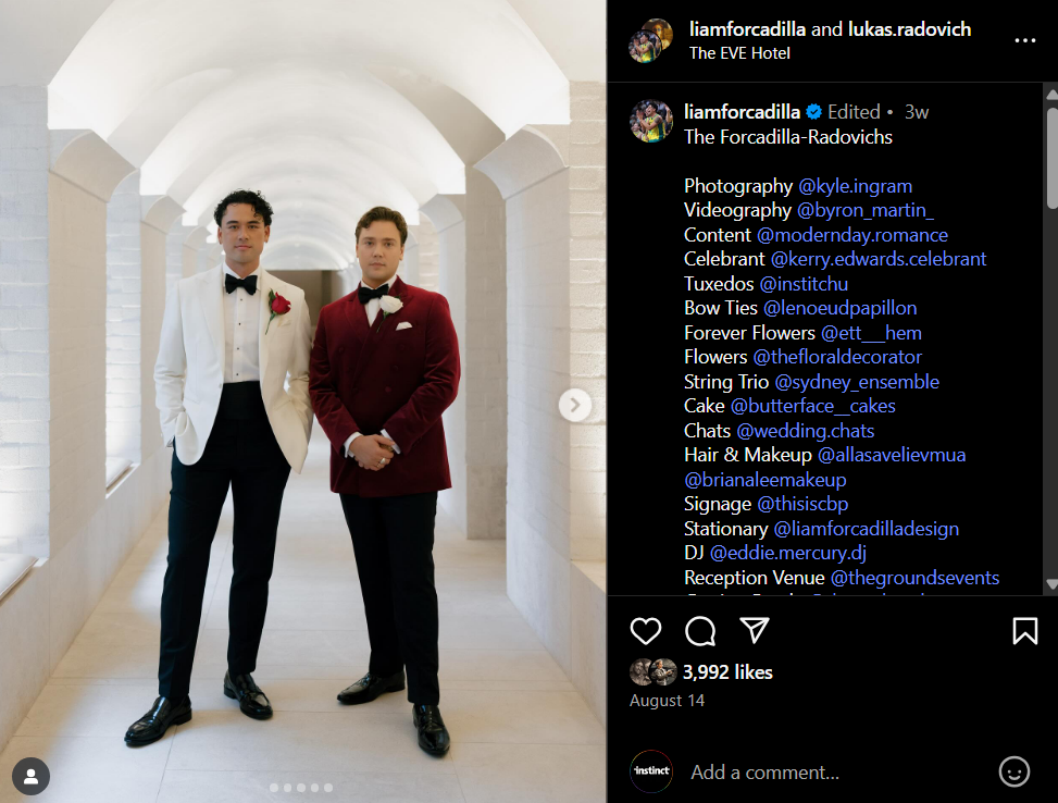 Liam Forcadilla and Lukas Radovich