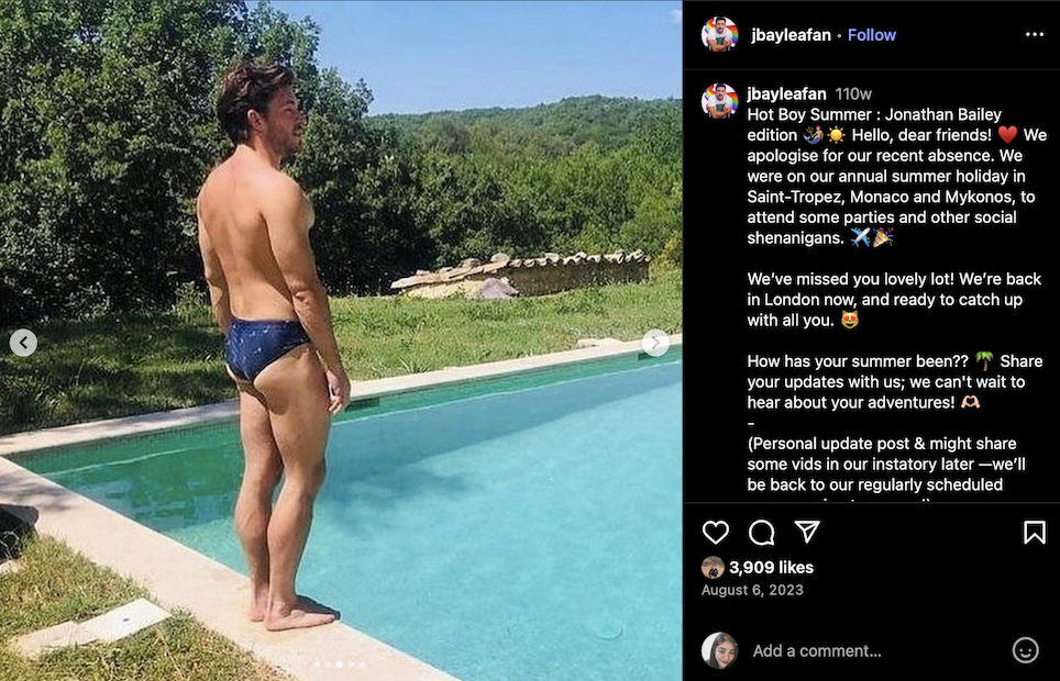 jonathan bailey pool