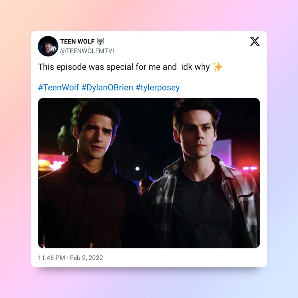 Dylan O’Brien and Tyler Posey