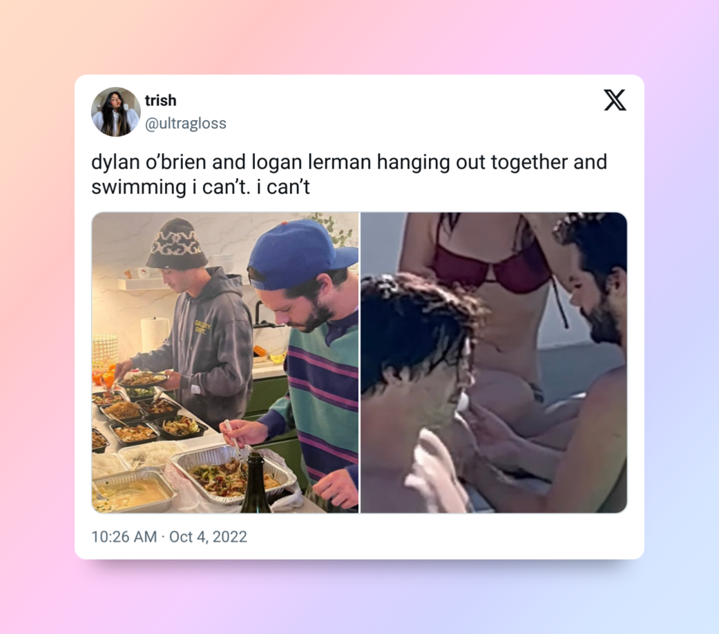 Dylan O’Brien and Logan Lerman