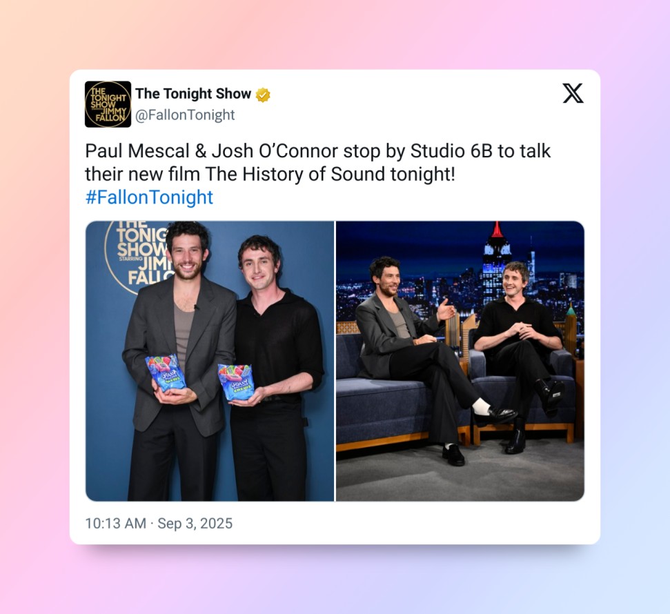 Paul Mescal and Josh O’Connor