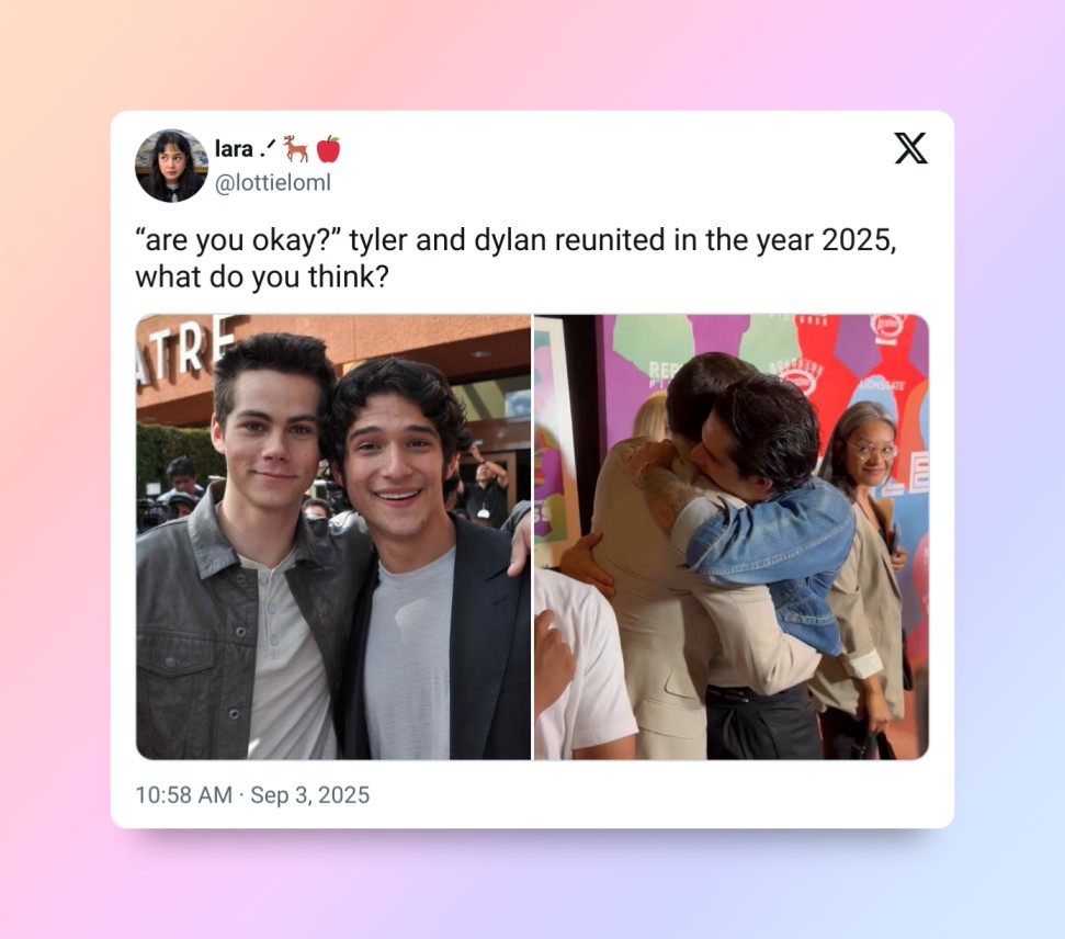 Dylan O’Brien and Tyler Posey