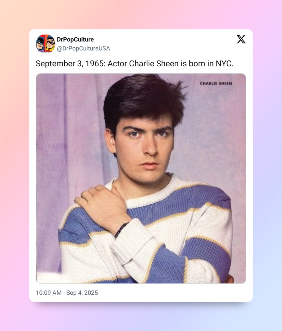 Charlie Sheen