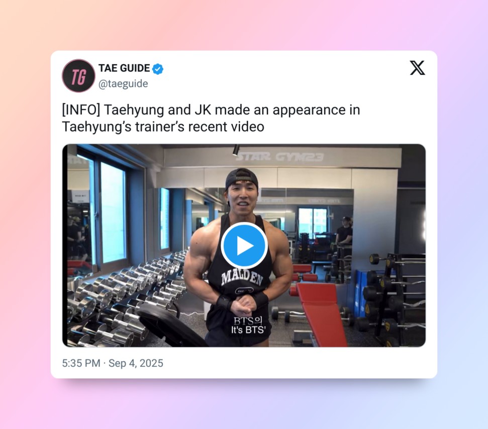 Taehyung and Jungkook