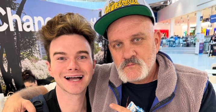 Chris Colfer and Mike O'Malley