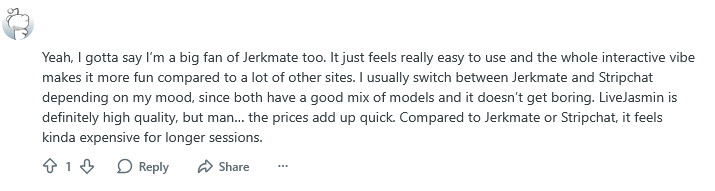 Screenshot 2025 10 28 at 19 56 33 So I just tried Jerkmate. My honest review r camtocamsites