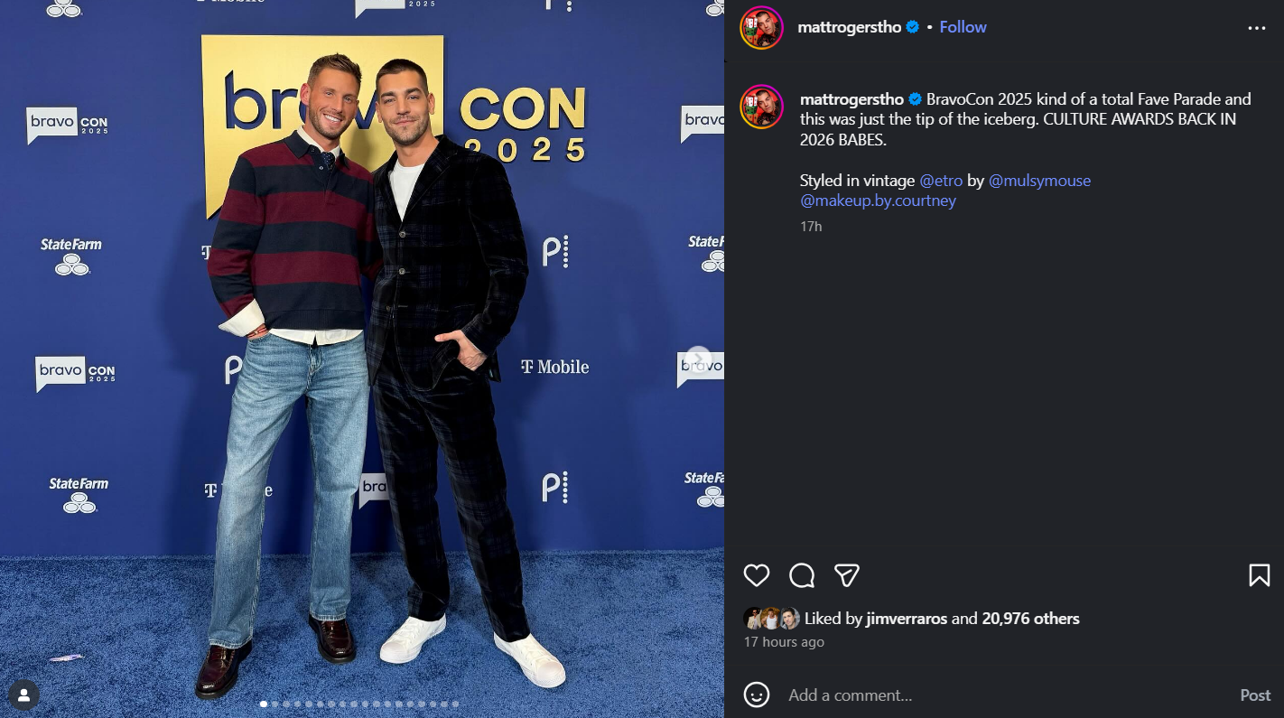 Fraser Olender and Matt Rogers