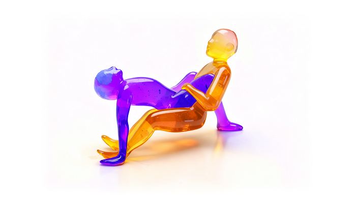 Backwards Slide Anal Sex Position