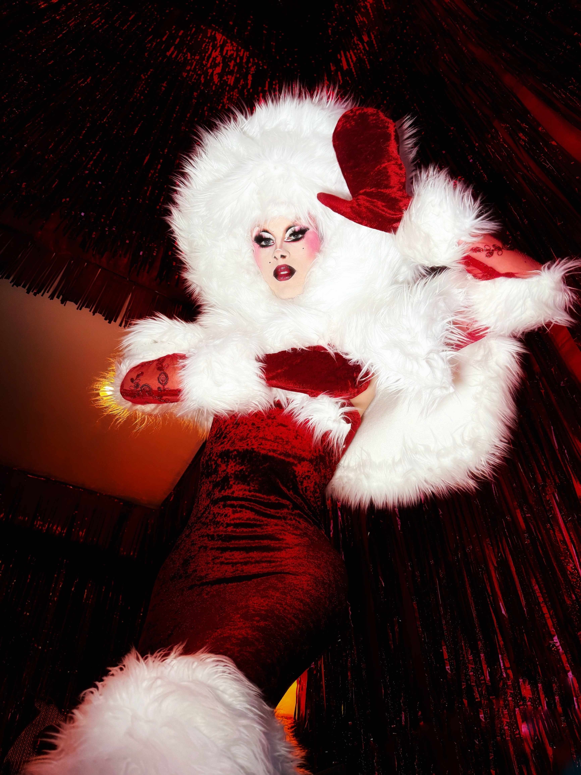 compressed LYDIA Christmas Tour Signed Print self portrait scaled