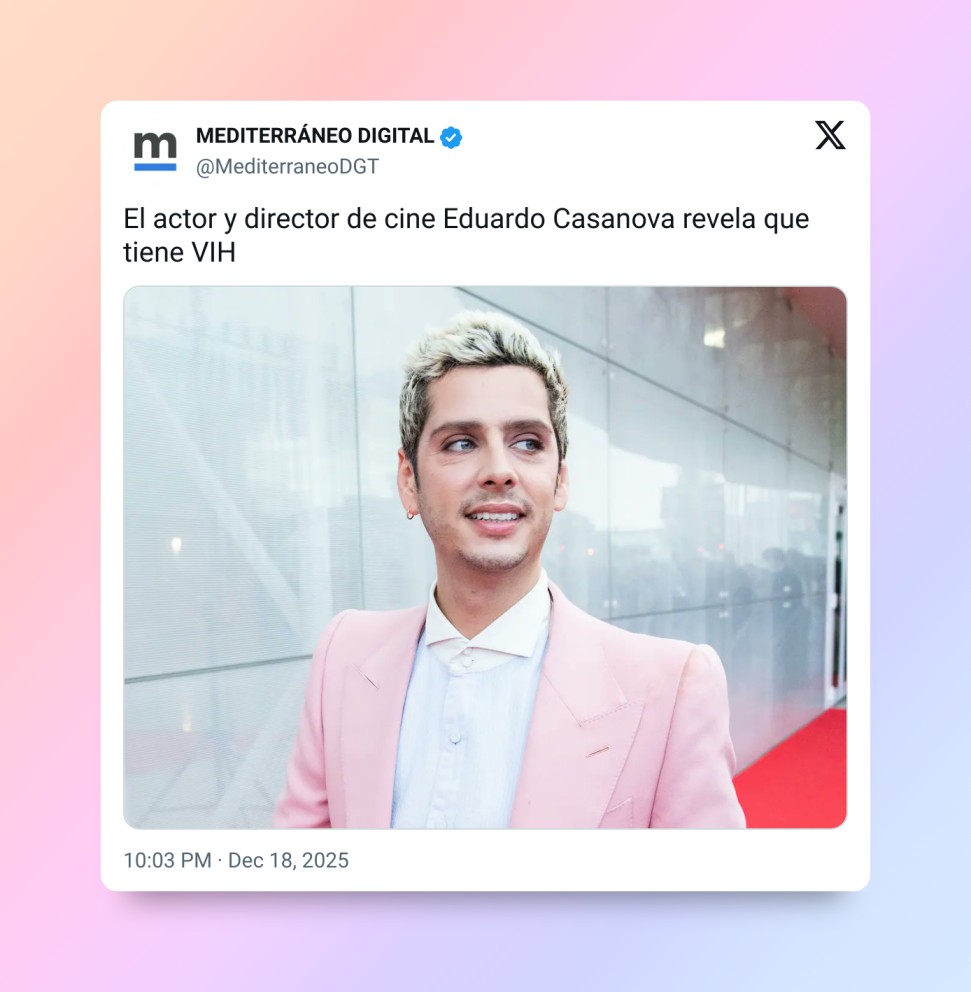 HIV Eduardo Casanova