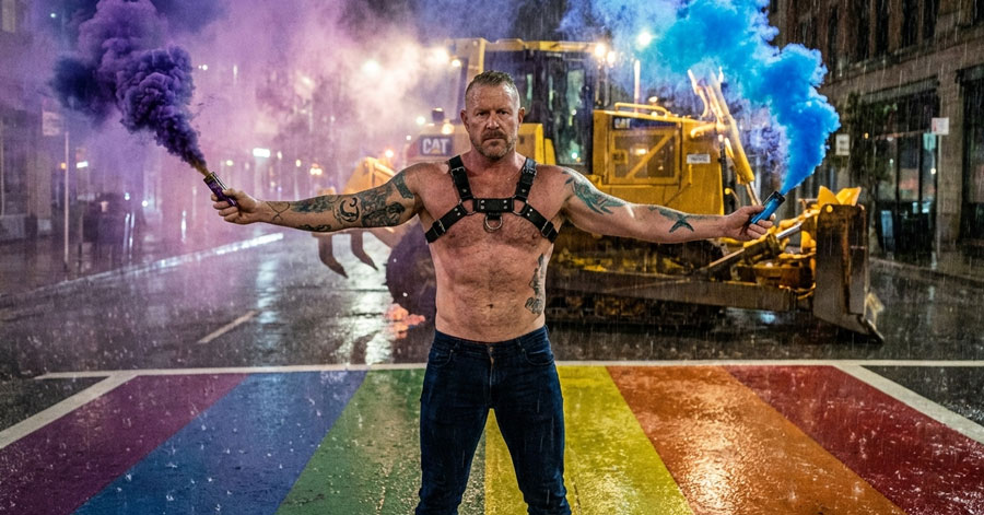 DJ Bill Bennett in "Upside Down World" (provided)