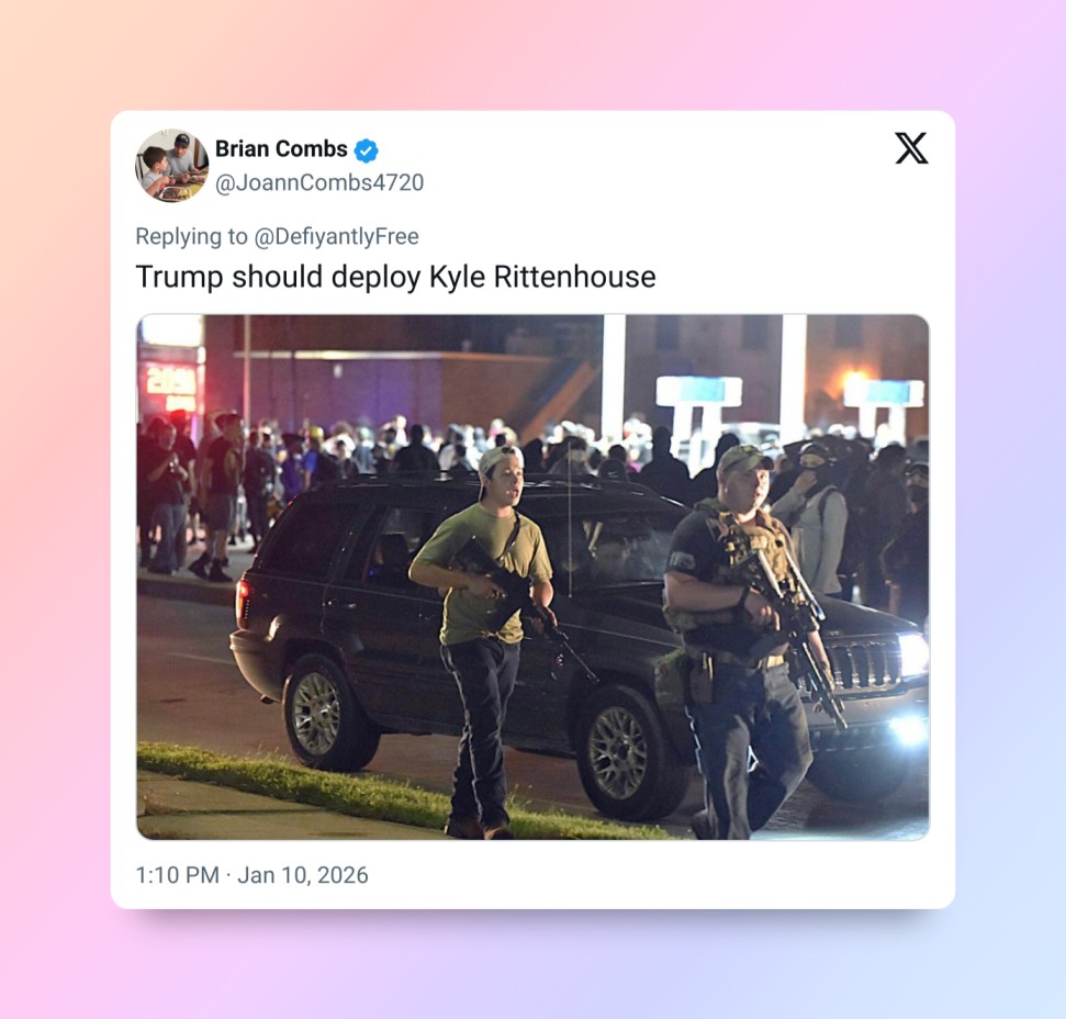 tweet 2009855280465461615 20260114 232308 via 10015 io