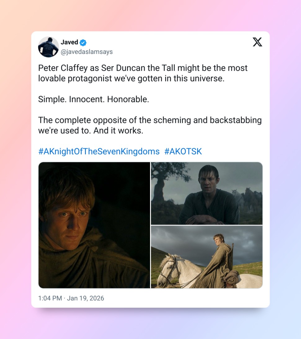 tweet 2013115386275705238 20260124 012201 via 10015 io