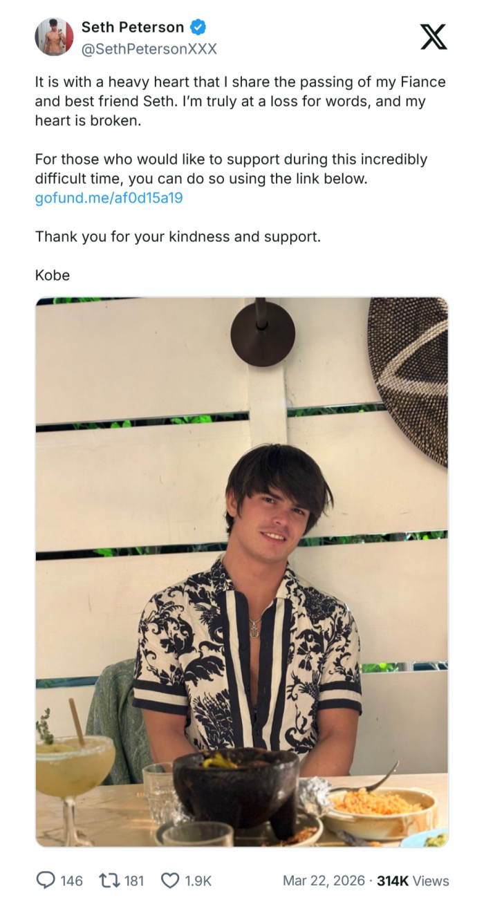 twittershots SethPetersonXXX 2035532645178745058