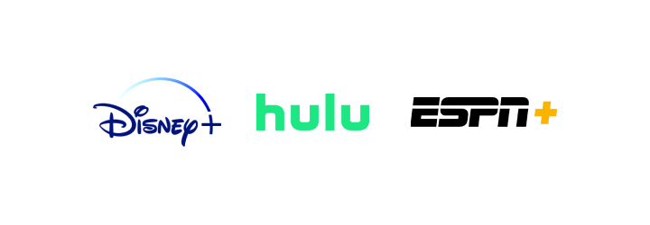 Disney+, Hulu, ESPN+