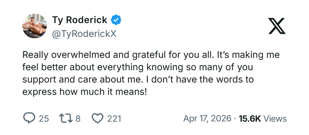 twittershots TyRoderickX 2044839833433174315