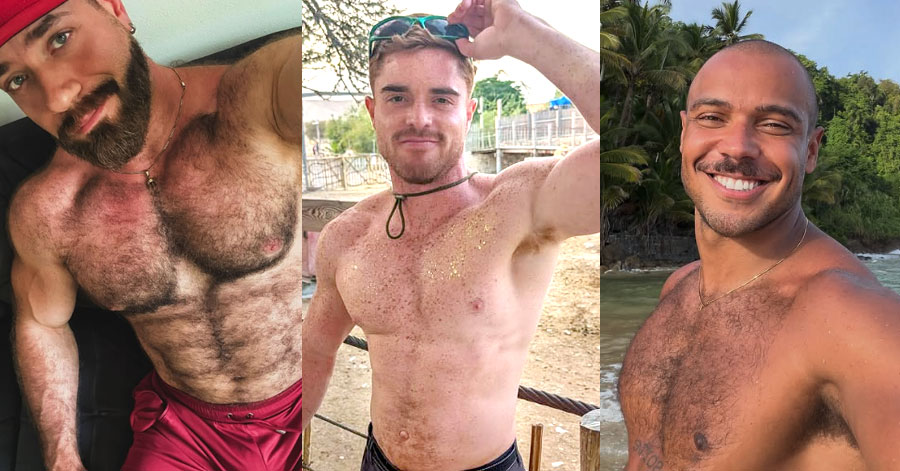 Red, Gustavo, William, and more InstaHunks in this week's eye candy round-up