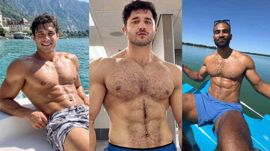 Noah, Donovan, Shomari, and more eye candy