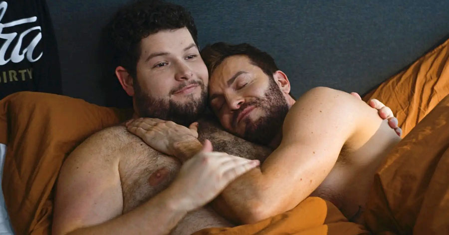 Nicholas Molencupp and Cameron Moir in a scene from “In Between” (promo photo)