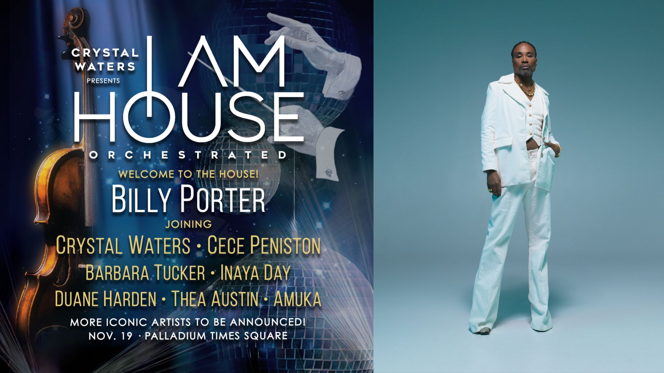 Billy Porter IAHO 11 19 26 lienup