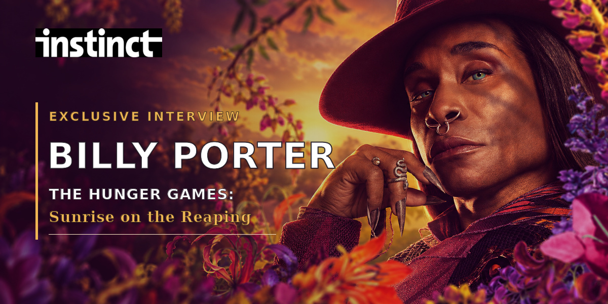 Billy Porter as Magno in The Hunger Games: Sunrise on the Reaping, featured in an exclusive Instinct Magazine interview.