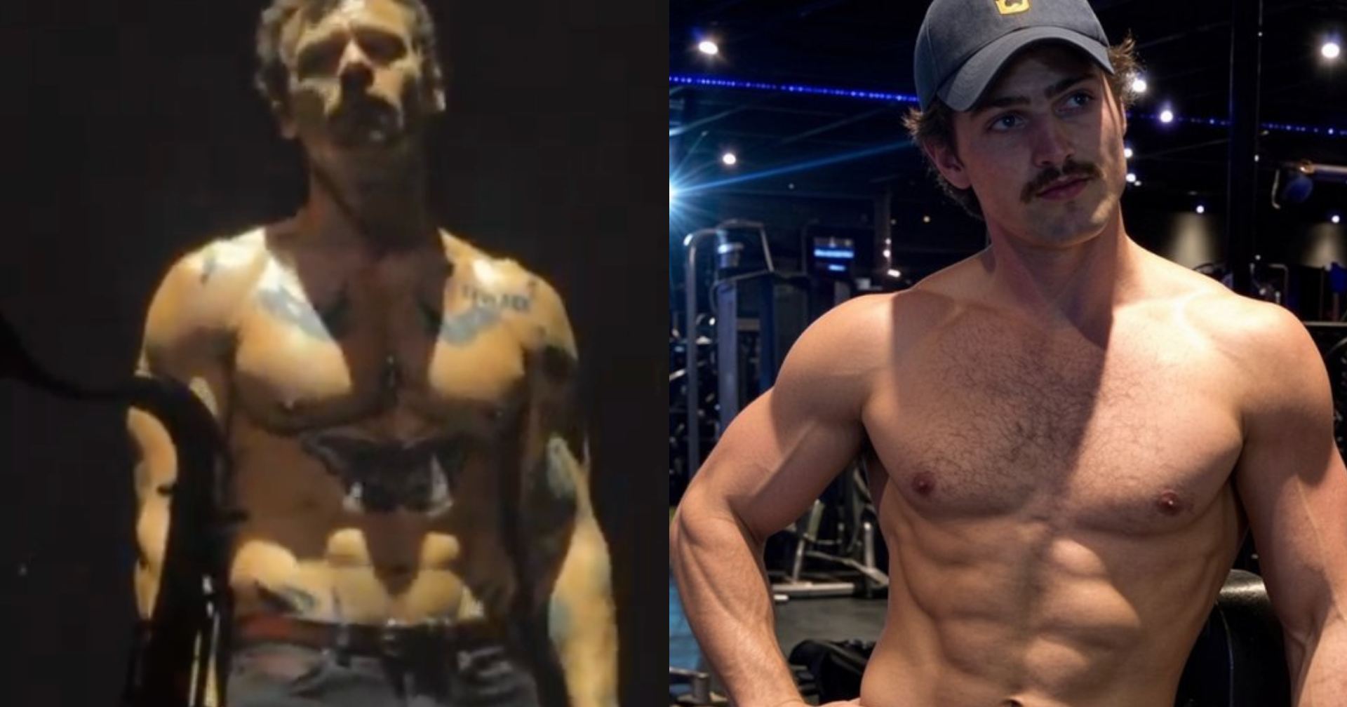 shirtless