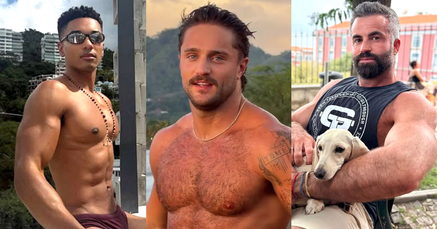 Tyler James, Jack Gentry, Fran Tomas and more InstaHunks